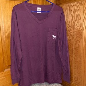 PINK long sleeve tee